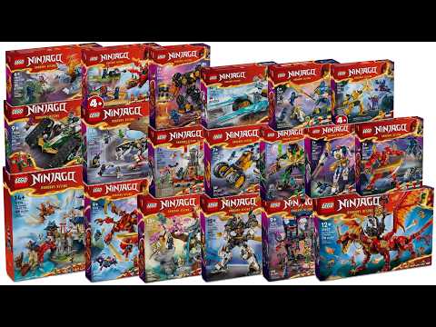 All LEGO Ninjago Dragons Rising Season 2 sets Compilation/Collection Speed Build