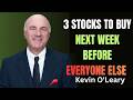 3 Stocks to Buy Next Week Before Everyone Else