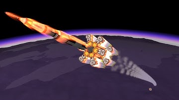 Launching a Saturn V into orbit from the surface of Eve | Stock + DLC KSP