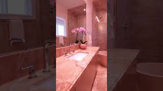 Pink Bathroom Tour #pinkroutine #pinkbathroom #tipsbypinks