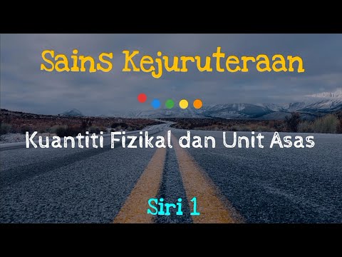 Video: Apakah Kuantiti Fizikal