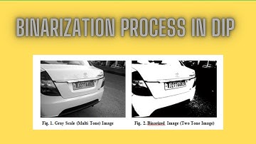 Binarization Process & Threshold value in digital image processing