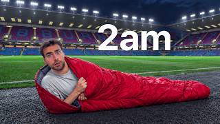 I Locked Myself in a Football Stadium for 24 Hours
