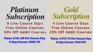 Online Courses are Great, but LIVE Continuing Education Courses are Essential