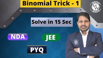 Binomial Theorem Trick for JEE/NDA | Maths World | Number of Integral terms in a Binomial expansion