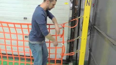 Loading Dock Safety Net 1