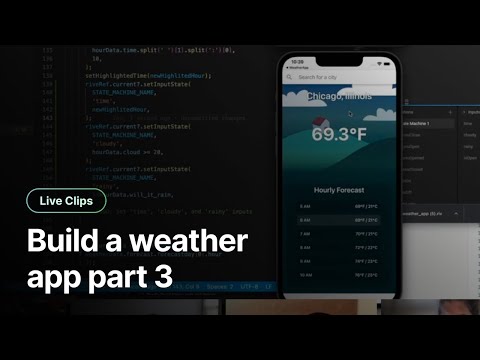 Connect weather data to Rive with React Native