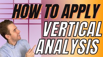 How to do Vertical Analysis
