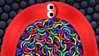 We ATE 100,000 SNAKES In Slither.io screenshot 4