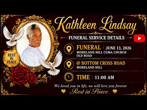 Thanksgiving Service for the late Kathleen Lindsay