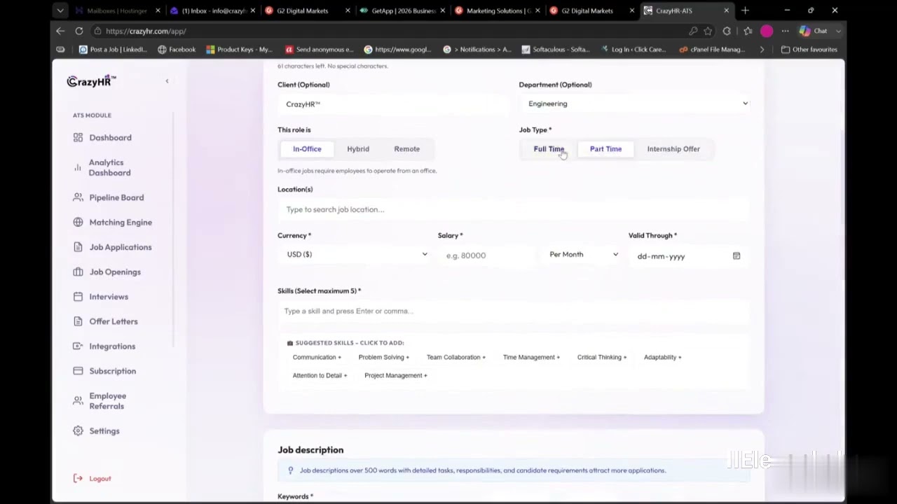 CrazyHR ATS - Best Recruitment Software | Applicant Tracking System