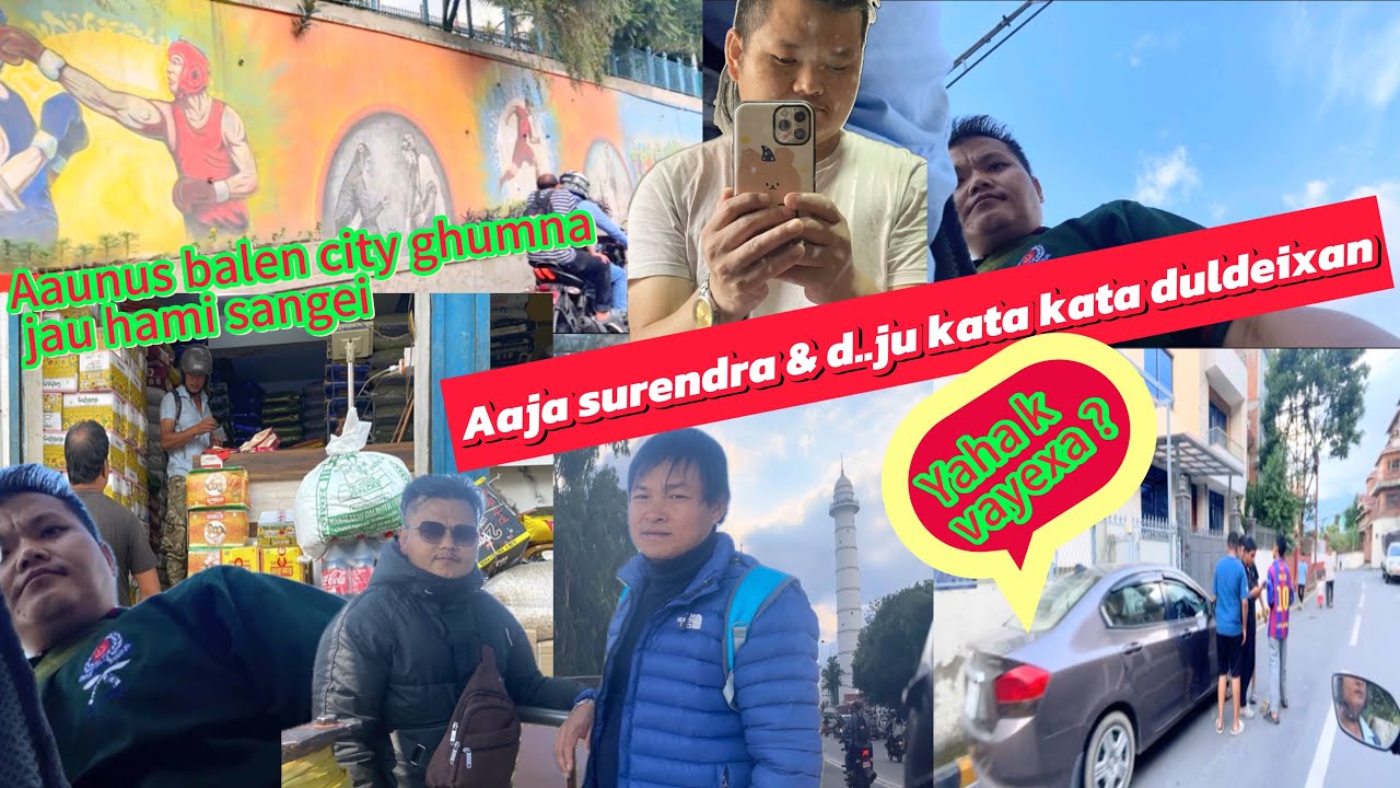 Jane hoena ghumna ktm city 🌆 lets start 