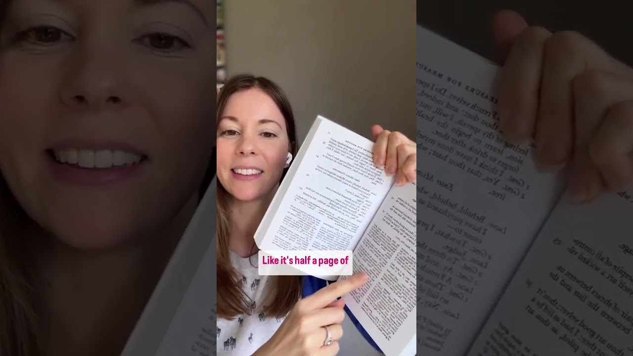 You need this whenever you're working on Shakespeare!