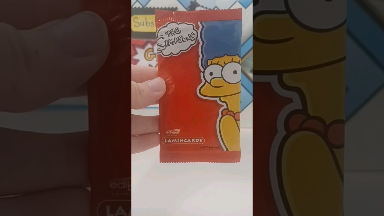 The Simpsons Lamincards Pack! (Something Good?) 