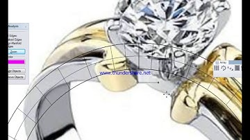 Jewelry CAD Design Tutorial #3d modeling 1 solitaire ring