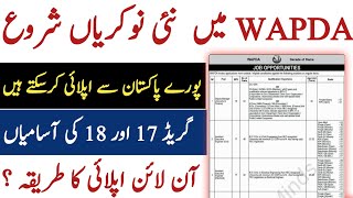 Wapda Jobs 2026 Bps-17 & Bps-18 Vacancies Apply Now