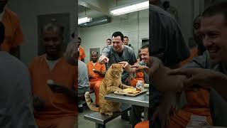Prison Cafeteria Loses It After Cat Gets Caught In A Tuna Heist