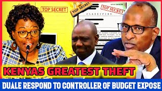 KENYAS GREATEST THEFT💔Angry Duale Respond To Controller Of Budget Expose Being Blocked From SHA Fund