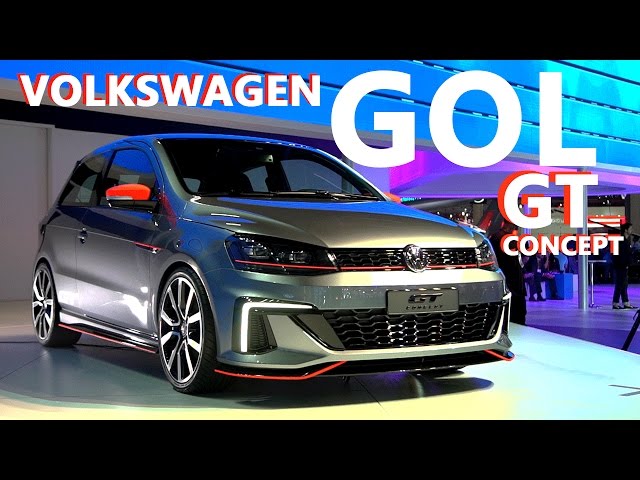 Video: Volkswagen Gol GT Concept - Salão do Automóvel 2016 | Webmotors