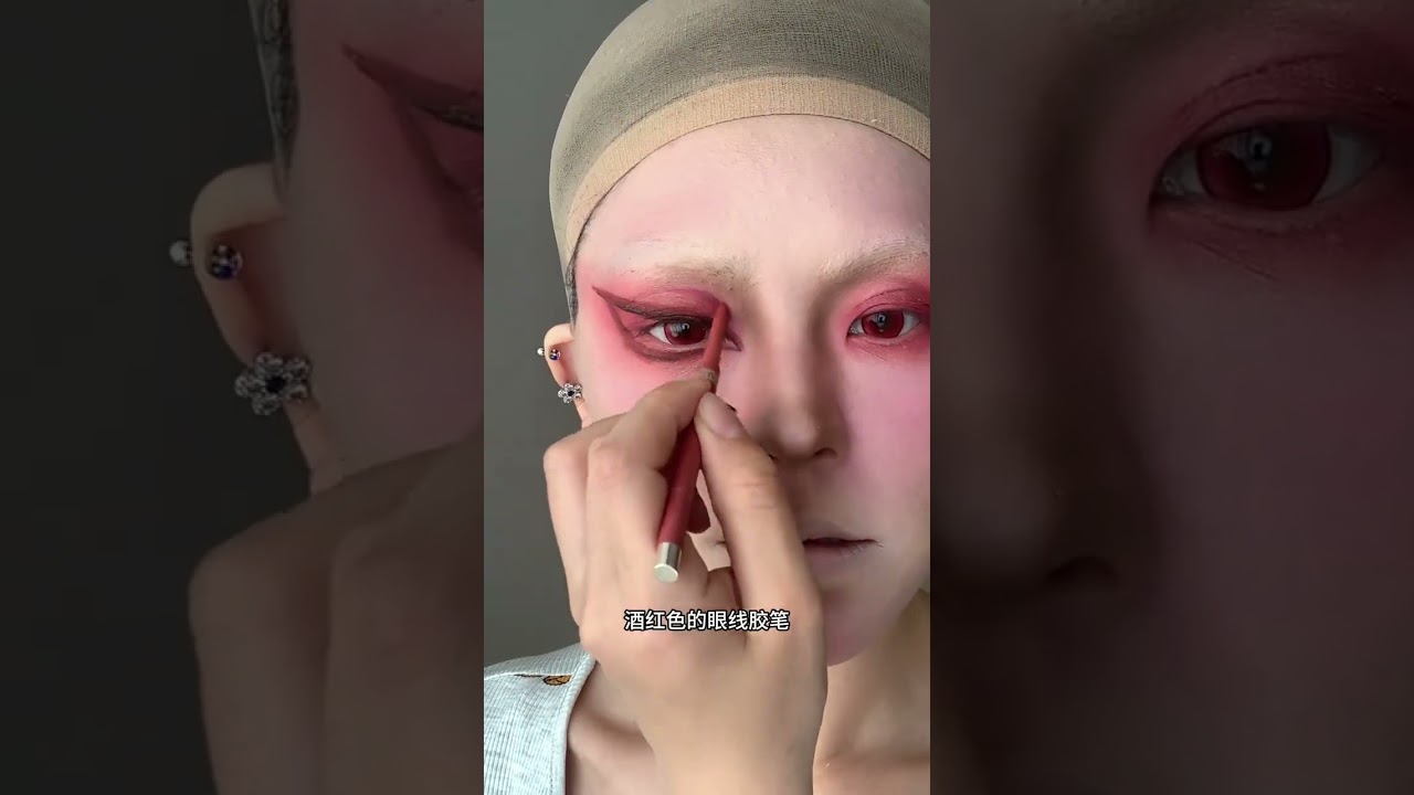 King of Glory Daji's cos makeup super detailed full makeup follow-up practice Full makeup follow