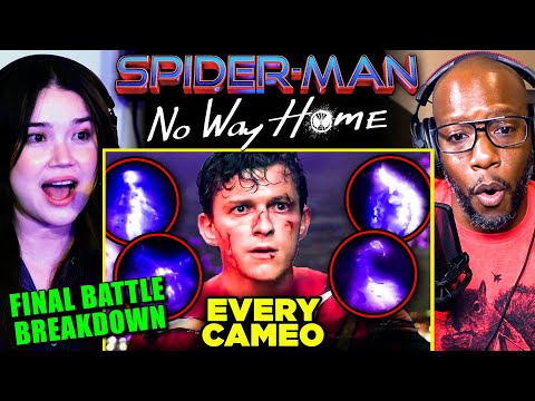 SPIDER-MAN NO WAY HOME Final Battle CAMEOS Breakdown! | New Rockstars | Reaction!