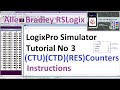 LogixPro Simulator Tutorial No 3 | Counters | PLC Training | PLC Free Course