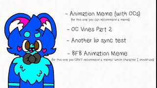 You Choose What I Animate Next!