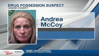 Lenoir County woman arrested on meth charges following traffic stop
