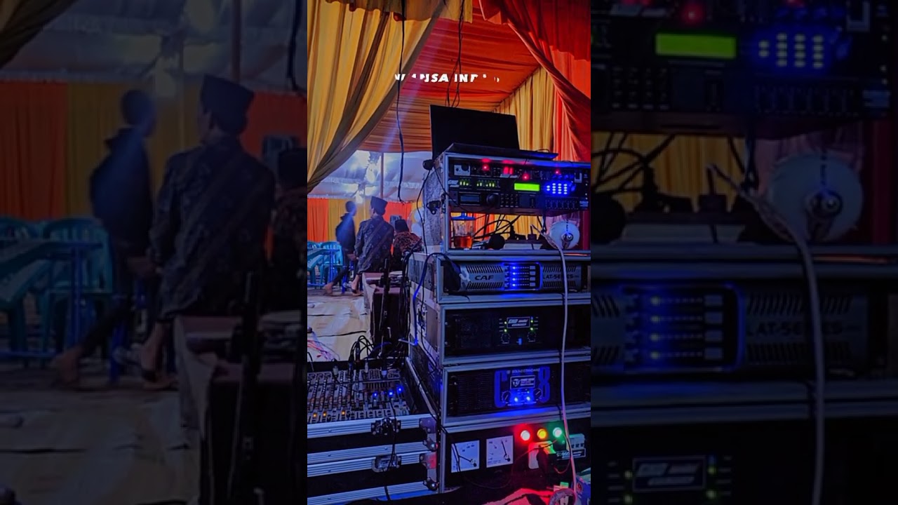 bahan story, sound sistem 