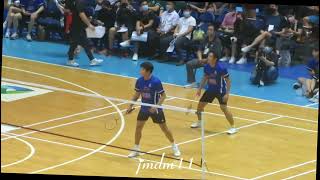 Star Magic Game - Badminton (Game 1 Men's Double) DJ and Neil Focus 😍💙