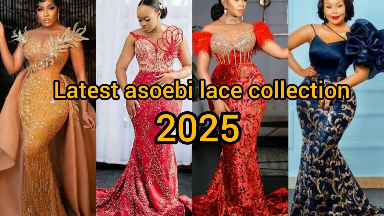 Latest African dresses collection 2025 | Asoebi lace styles | Ankara styles  for ladies