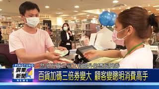 109 0717 百貨搶三倍券商機 推出加碼累贈最高回饋11 7%
