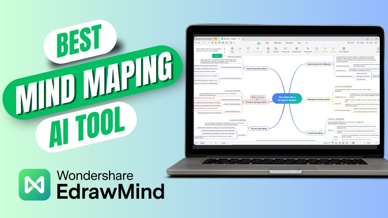 Best Mind Mapping AI Tool 2024 | EdrawMind - YouTube