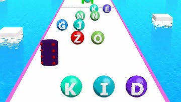 ABC Run - 2048 Alphabet Runner ! Levels Gameplay android,ios Part 40