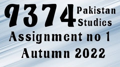 AIOU Code 9374 Solved Assignment No.1 Autumn 2022 #aiou #aiousolveassignments