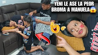 YENI Le Pinto Toda La C4ra a MANUELA😱Ella Le Ase La Peor Broma🤣Vean Como Quedo😨Tienes Que Ver