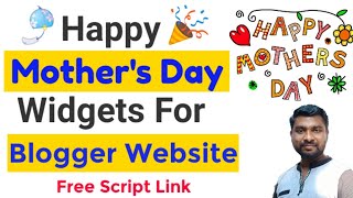 Happy Mother's Day Animated Widgets For Blogger | Happy Mother's Day Widgets For Blogger Website screenshot 4