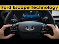 Steering Wheel And Cluster In The Ford Escape 2023 2024 Models
