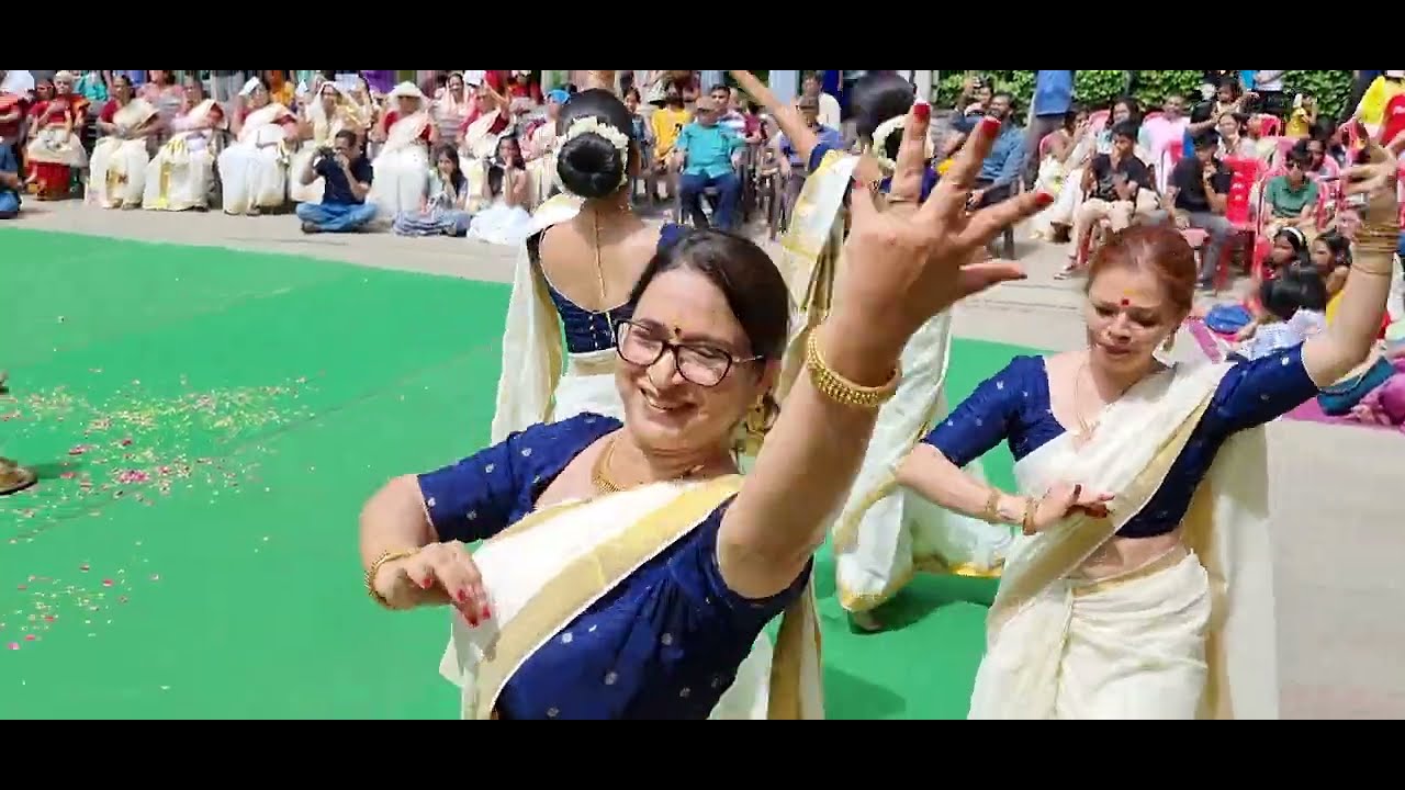 Onam at RV 2024 Thiruvathira kali