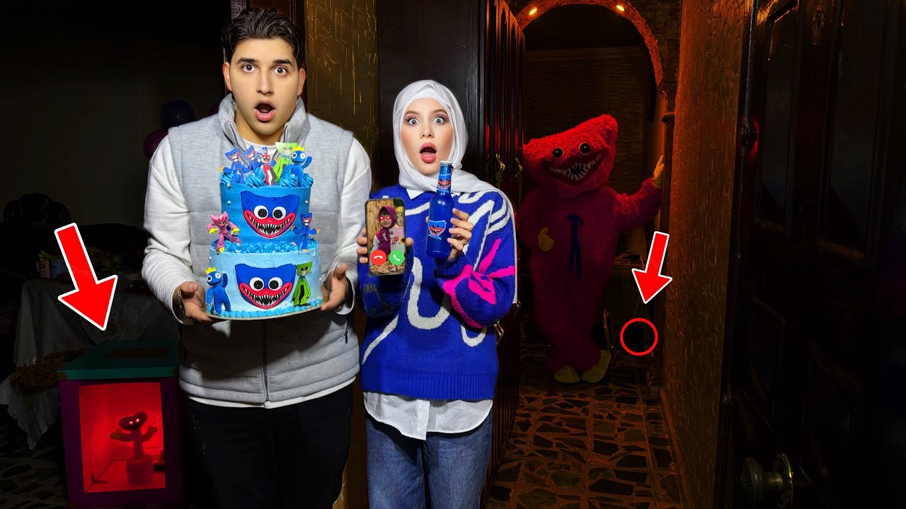 فتحنا صندوق هاكي واكي وكيسي ميسي وتوم الشرير هاجمنا بمنزلنا…!!مخيف