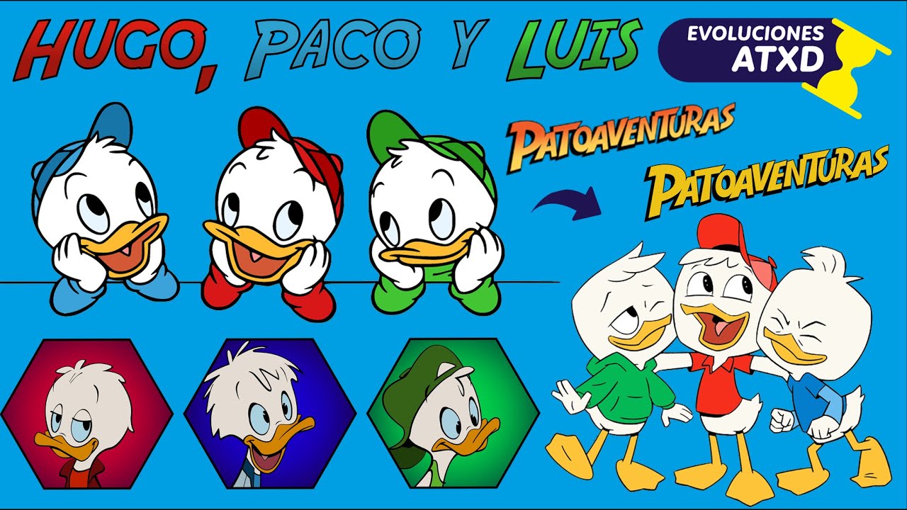 ¿Qué son Hugo, Paco y Luis del Pato Donald?