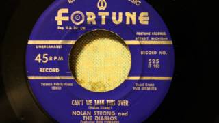 Nolan Strong and The Diablos - Can't We Talk This Over - Gorgeous Detroit Doo Wop Ballad chords