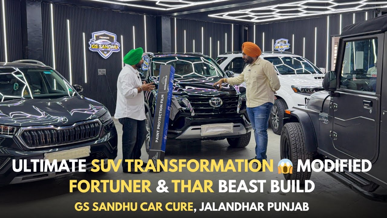 ⁣Modifications Store | FULL CAR PAINT | AUDIO SYSTEM | SEATS COVER | PPF COATING GS JALANDHAR, PUNJAB
