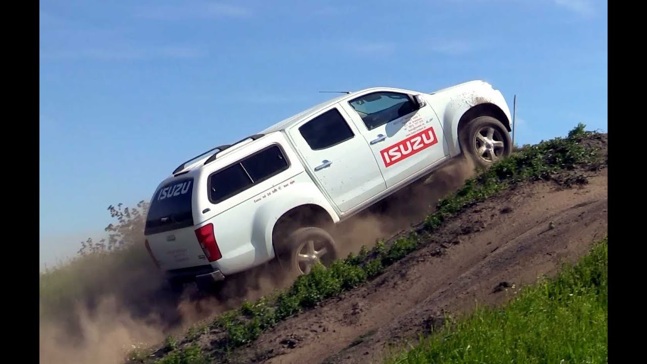 Isuzu D-max - off road test