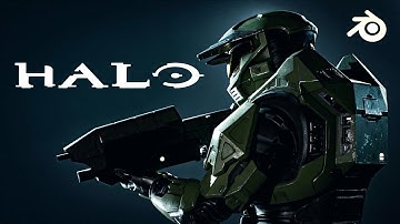 Halo Fan Animation | Teaser Clip | Blender Animation