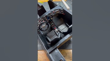 McFarlane Batmobile Custom Cockpit #mcfarlane #batman #mcfarlanetoys #batman89 #shorts