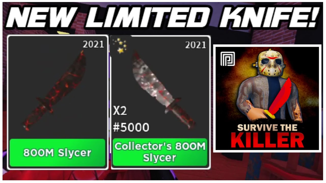 Survive the Killer codes for knives, slicers and more (December