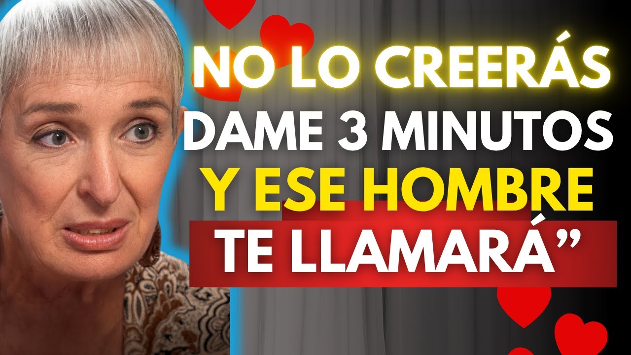 En tres minutos te llama (no hace falta que lo creas) | Ley de Atracción. | Nilda Chiaraviglio