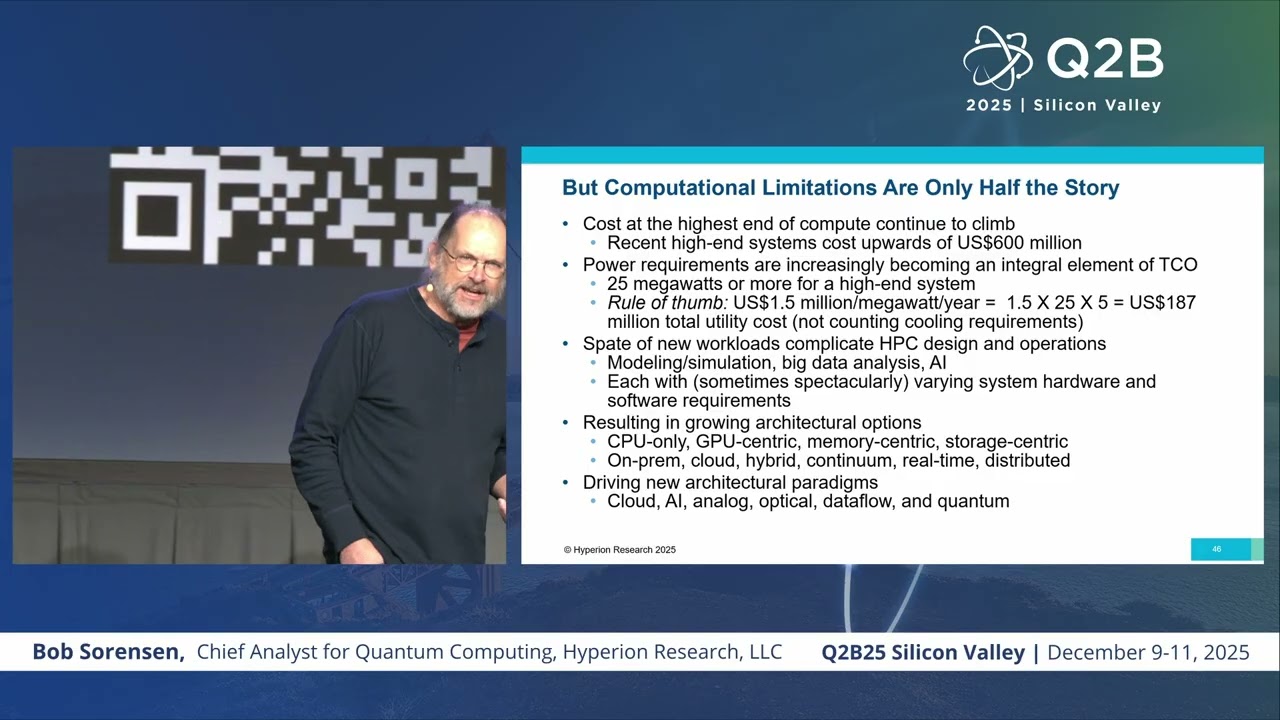 Q2B25 Silicon Valley | Bob Sorensen, Chief Analyst for Quantum Computing, Hyperion Research, LLC