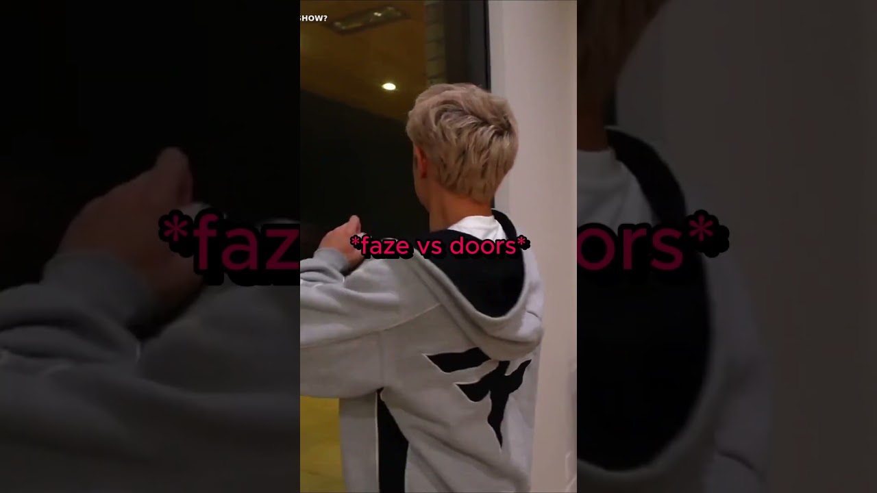 Faze Clan Running Into Doors Compilation...